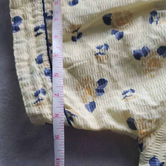 SINDRELLA | 3X ( MEDIUM ) WOMENS GIRLS | DUSTER BUTTON DOWN NIGHTGOWN in YELLOW - Picture 7 of 14